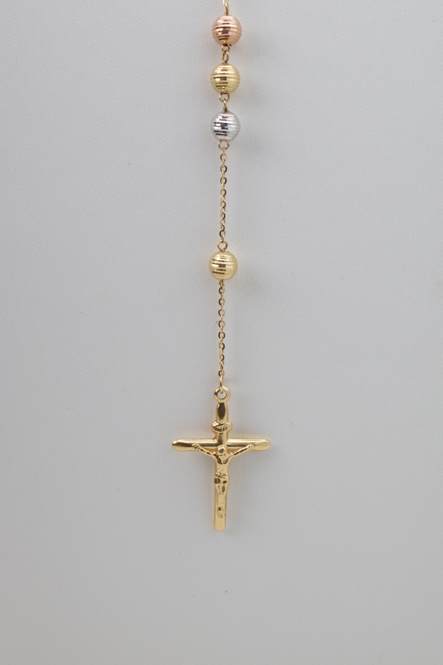 Rosario 4 Tonos — Oro Italiano 18k